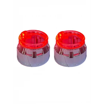 C3 2.5 İNÇ KIRMIZI YUVARLAK ANGEL KAPAK