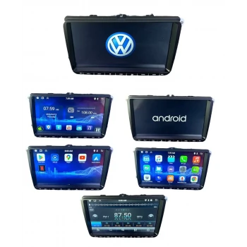 EKT VOLKSWAGEN 9 İNÇ ALTTAN TUŞLU OEM MULTİMEDİA ANDROİD