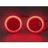 76 MM ANGEL SİS FARI KIRMIZI