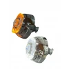 3 İNÇ Bİ XENON MERCEK + CY6 MODEL TURUNCU BEYAZ SİNYALLİ ANGELLİ KAPAK SET
