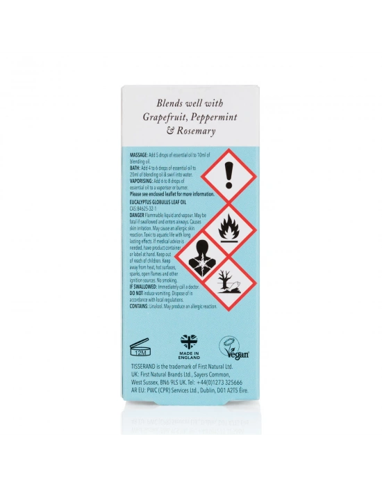 Tisserand Ökaliptus Uçucu Yağı - Organik