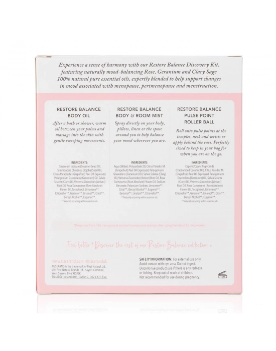 Tisserand Restore Balance Ritüel Kit