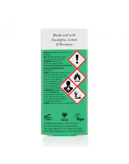 Tisserand Çay Ağacı Uçucu Yağı - Organik