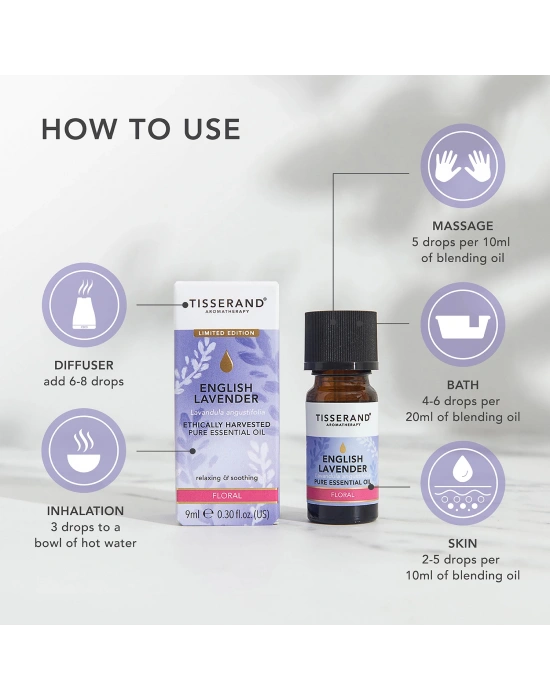 Tisserand Lavanta Uçucu Yağı - İngiliz