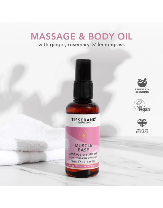 Tisserand Muscle Ease Masaj ve Vücut Yağı