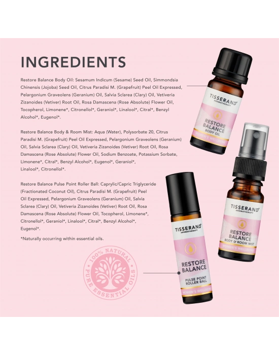 Tisserand Restore Balance Ritüel Kit