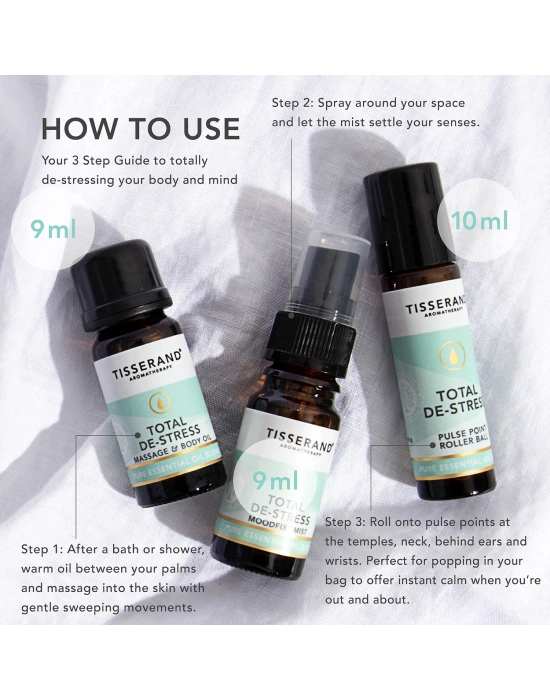 Tisserand Total De-Stress Ritüel Kit