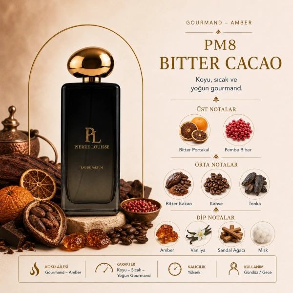 BİTTER CACAO PM8 100 ML