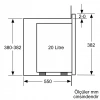 Siemens BF520LMR0 iQ300 Ankastre Mikrodalga 60 x 38 cm Inox