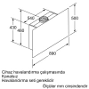 Siemenes LC97FVP60 Düz Duvar Tipi Davlumbaz