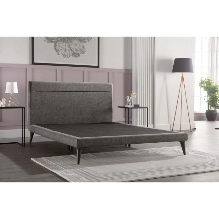 Bellona Flexy Baza Başlık Takımı - Gri 160X200