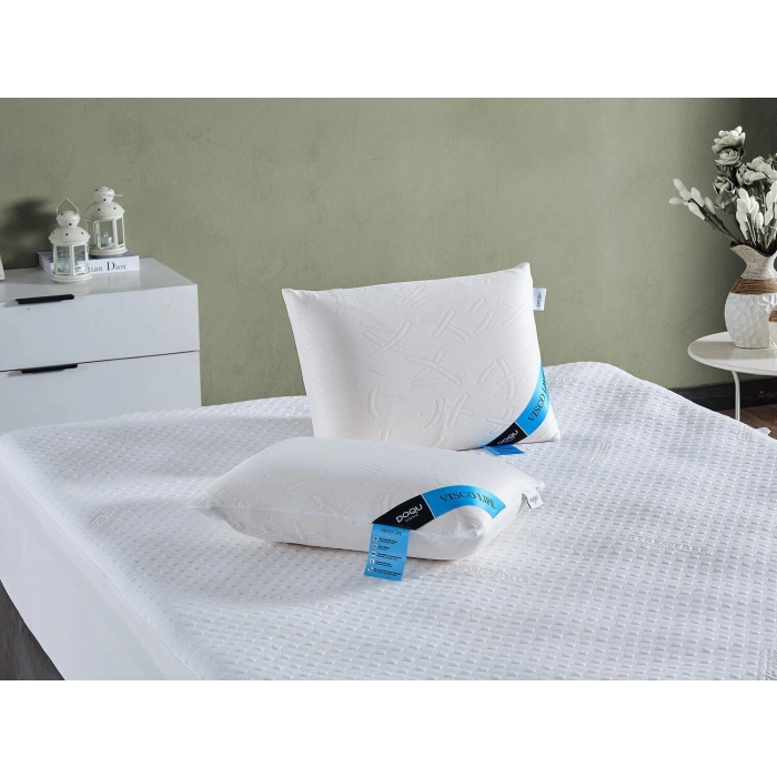 DOQU Home Visco Life Yastık 60 x 40 + 15 cm - Beyaz