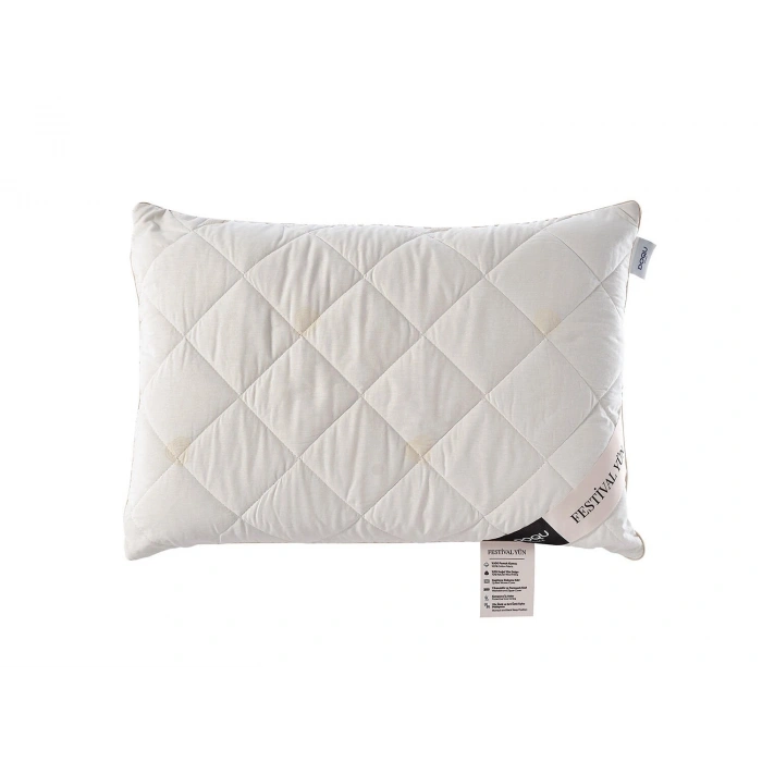 DOQU Home Festival Yün Yastık 50 x 70 cm - Beyaz