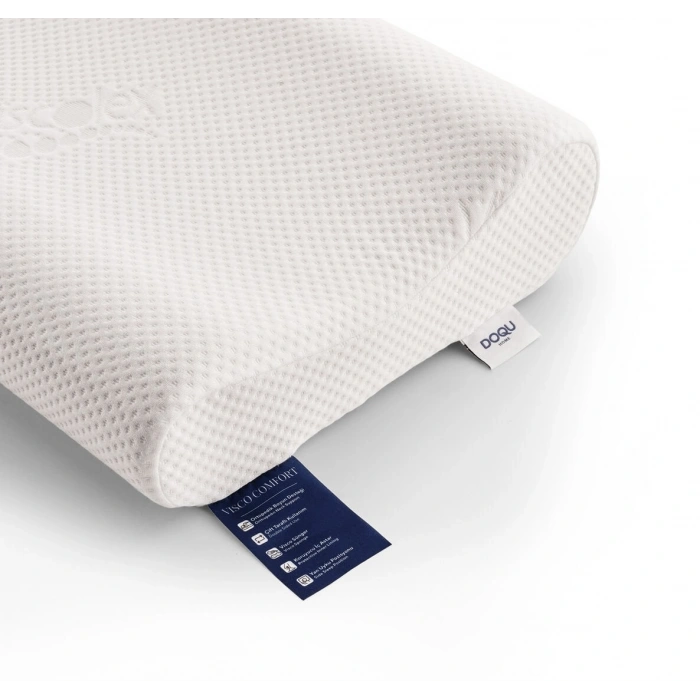 DOQU Home Visco Comfort Yastık 51 x 42 + 13 cm - Beyaz