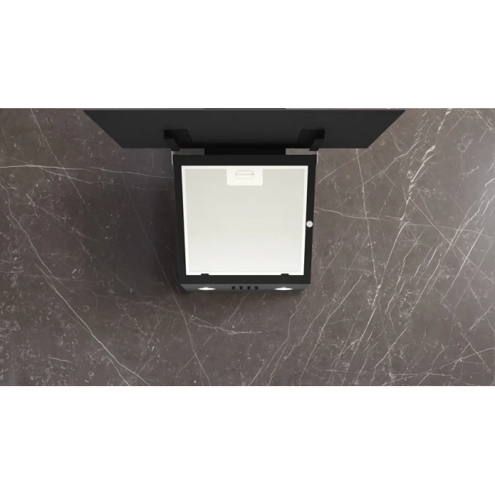 Siemens LC63KPJ60T iQ100 Duvar Tipi Davlumbaz Siyah Cam, Siyah