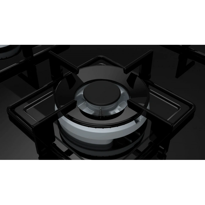 Siemens EO7C6HO12O iQ100 Gazlı Ocak 67 cm Sert cam, Siyah