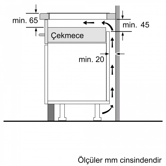 Siemens EU611AGA5E iQ100 İndüksiyonlu Ocak 60 cm