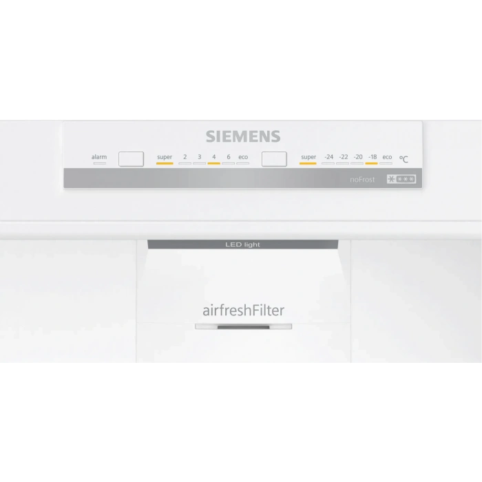 Siemens KG76NVWE0N iQ300 Alttan Donduruculu Buzdolabı 186 x 75 cm Beyaz