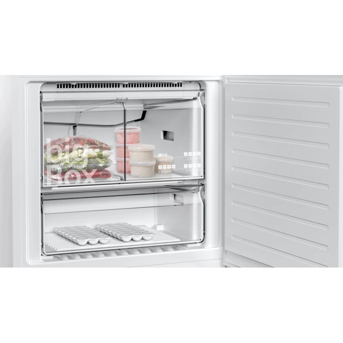 Siemens KG76NVWF0N iQ300 Alttan Donduruculu Buzdolabı 186 x 75 cm Beyaz