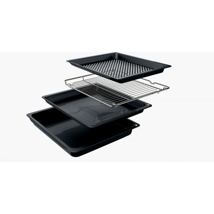 Siemens HU736AEG0T iQ300 Buhar Destekli Ankastre Fırın 60 x 60 cm darkSteel Line