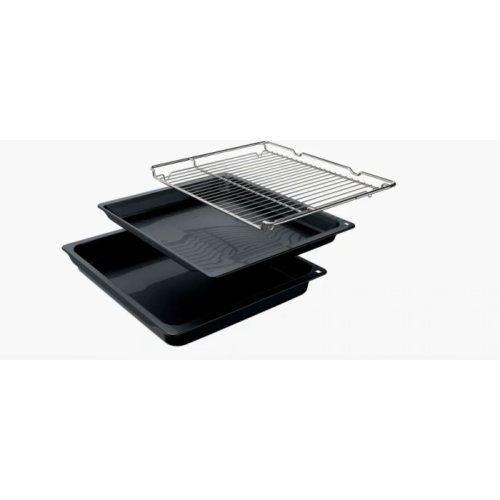 Siemens HU717ABA0T iQ300 Buhar Destekli Ankastre Fırın 60 x 60 cm Siyah