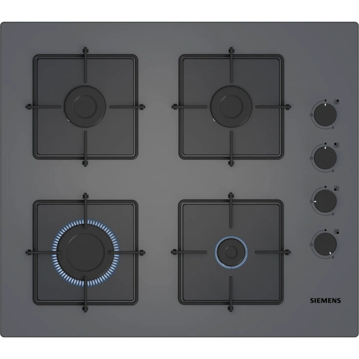 Siemens EO6C8PP30O iQ300 Gazlı Ocak 60 cm Sert cam,