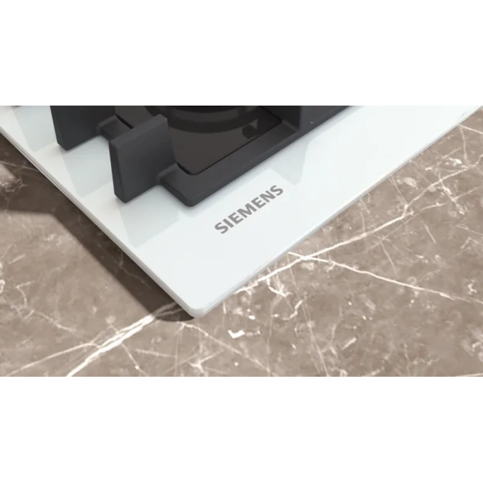 Siemens EN6B2NP40O iQ300 Gazlı Ocak 60 cm Sert cam, Beyaz