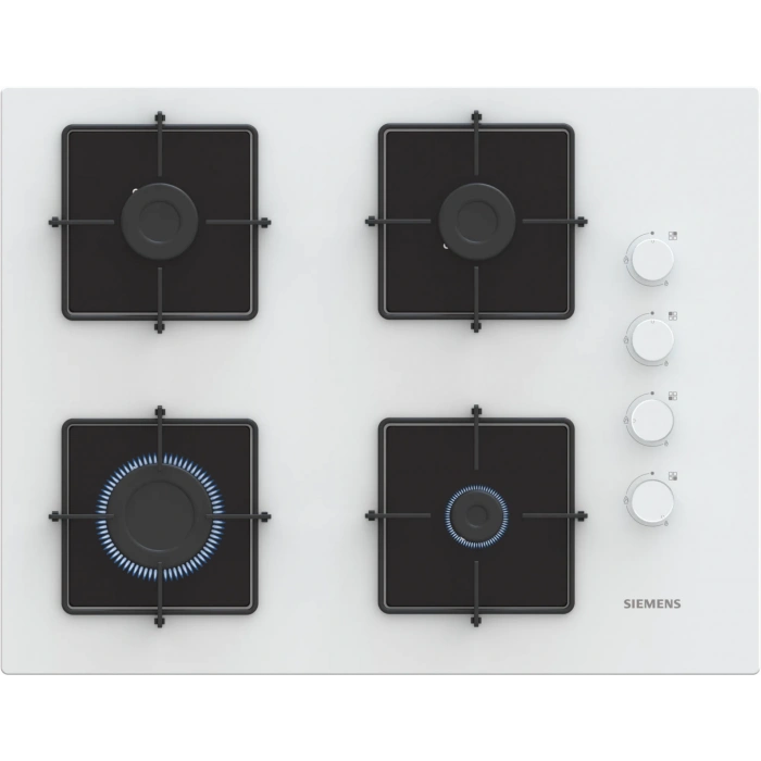 Siemens EO7C2PP30O iQ300 Gazlı Ocak 67 cm Sert cam, Beyaz
