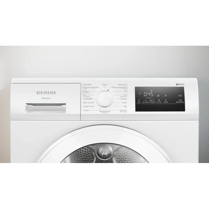 Siemens WT00H201TR iQ300 Isı Pompalı Kurutma Makinesi 8 kg