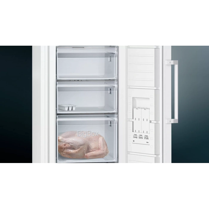 Siemens GS29NVWE0N iQ300 Solo Derin Dondurucu 161 x 60 cm Beyaz