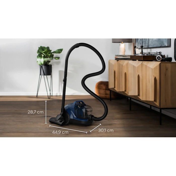 Siemens VSX21A320 iQ300 Toz torbasız Süpürge Mavi