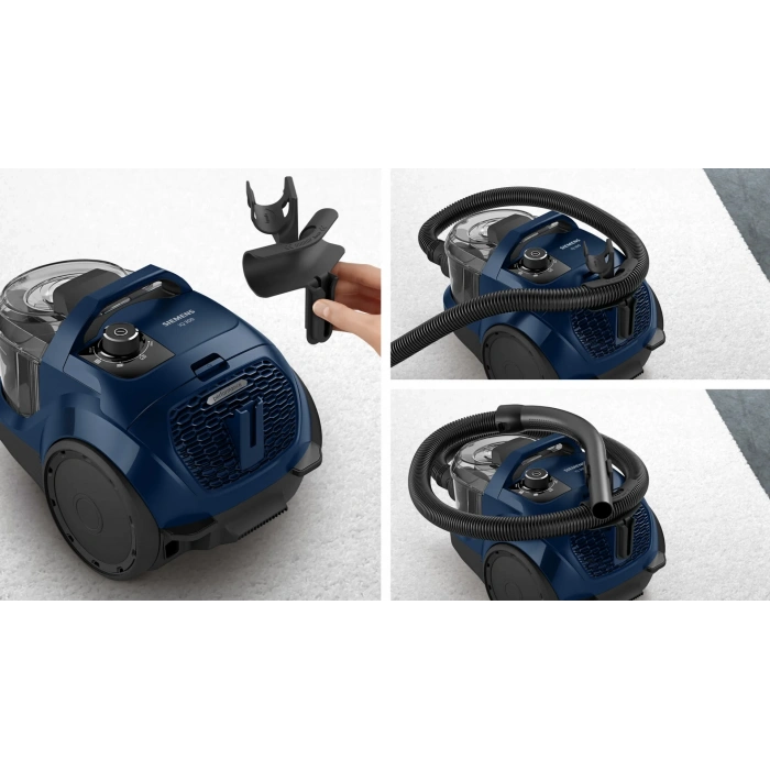 Siemens VSX21A320 iQ300 Toz torbasız Süpürge Mavi