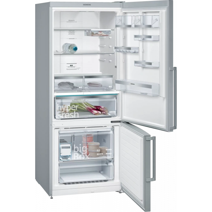 Siemens KG76NAIF0N iQ500 Alttan Donduruculu Buzdolabı 186 x 75 cm Kolay temizlenebilir Inox