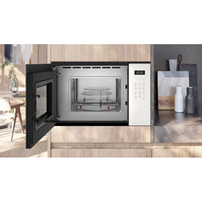 Siemens BE525LMW2 iQ500 Built-In Microwave with grill Beyaz