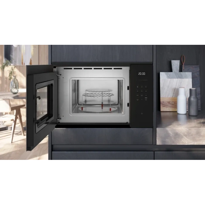 Siemens BE525LMB2 iQ500 Built-In Microwave with grill Siyah