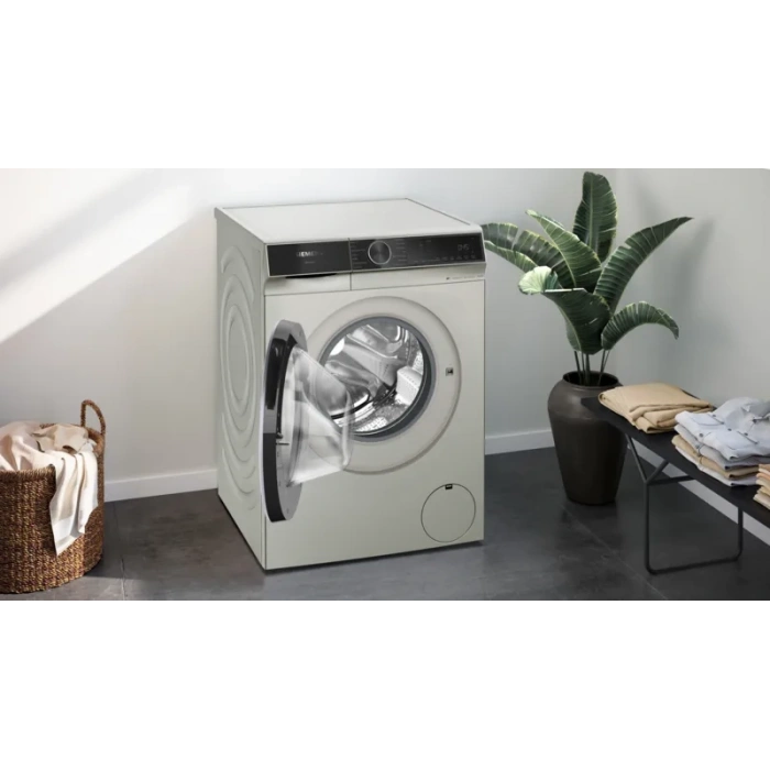 Siemens WG52K2ZXTR iQ500 Çamaşır Makinesi 10 kg maks. 1200 dev./dak., Gümüş