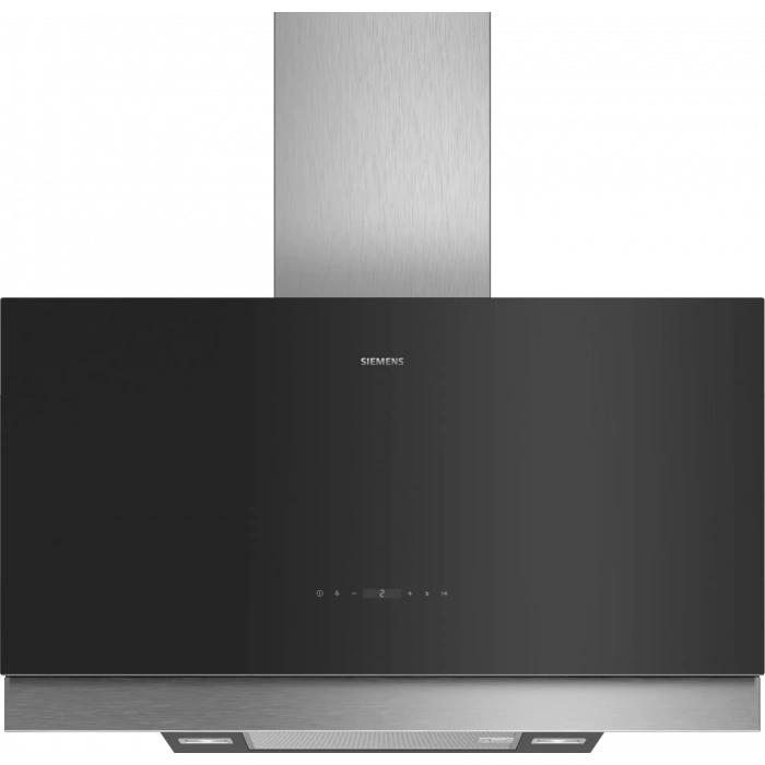 Siemens LC97FQP60 iQ500 Duvar Tipi Davlumbaz 90 cm Siyah Cam