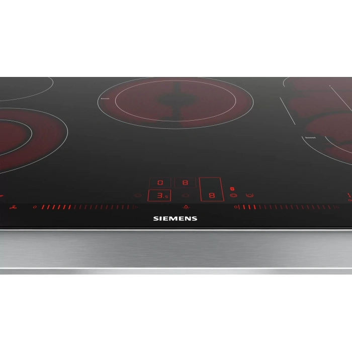 Siemens ET875LMV1D iQ500 Elektrikli Ocak 80 cm Siyah,