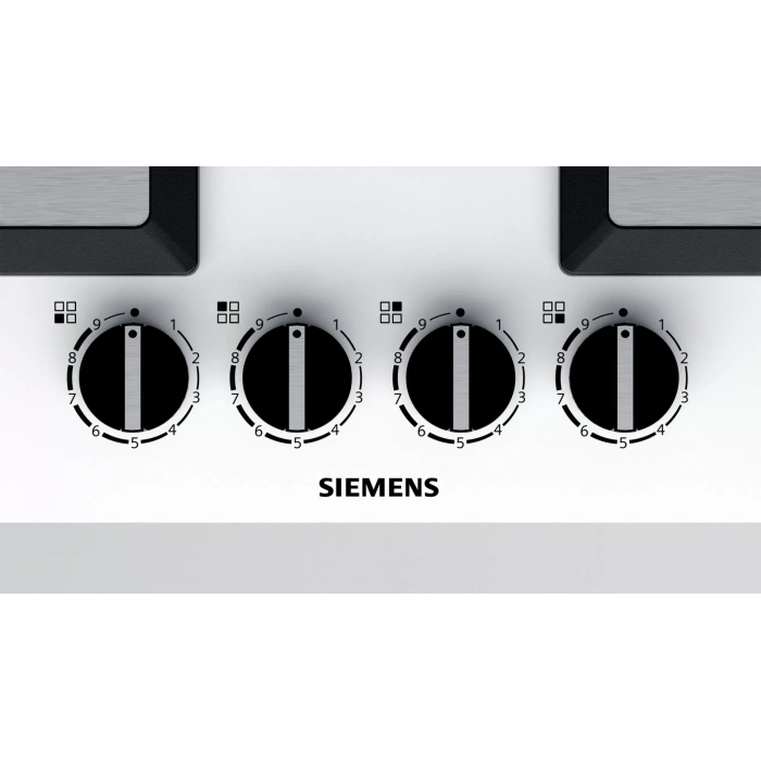 Siemens EP6A2PB20O iQ500 Gazlı Ocak 60 cm Sert cam, Beyaz
