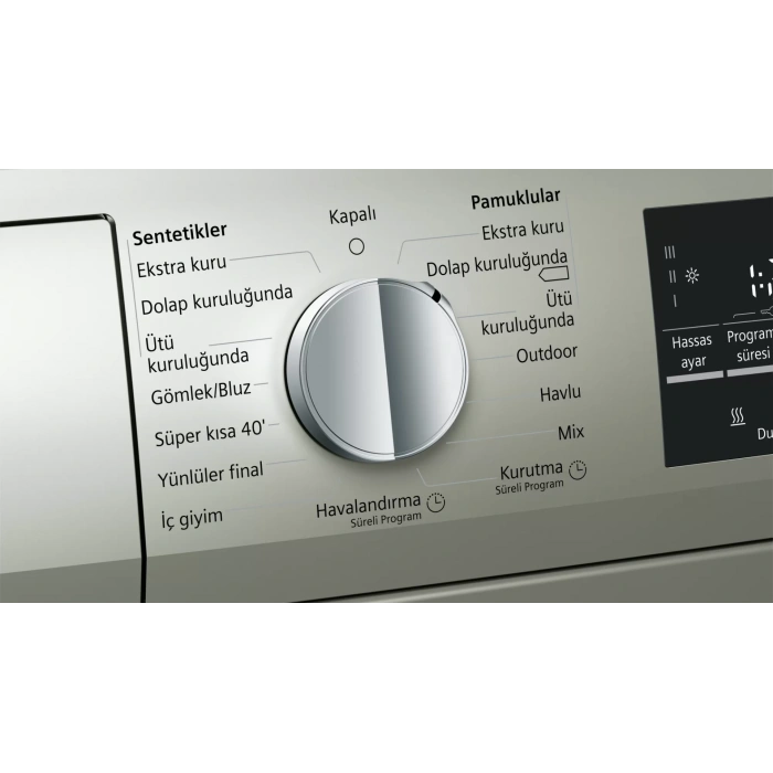 Siemens WT45W41STR iQ500 Isı Pompalı Kurutma Makinesi 8 kg