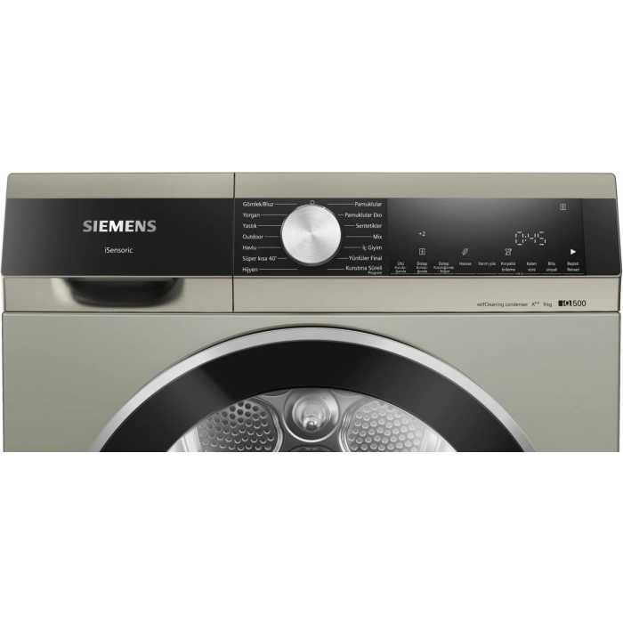 Siemens WQ44G2CTTR iQ500 Isı Pompalı Kurutma Makinesi 9 kg