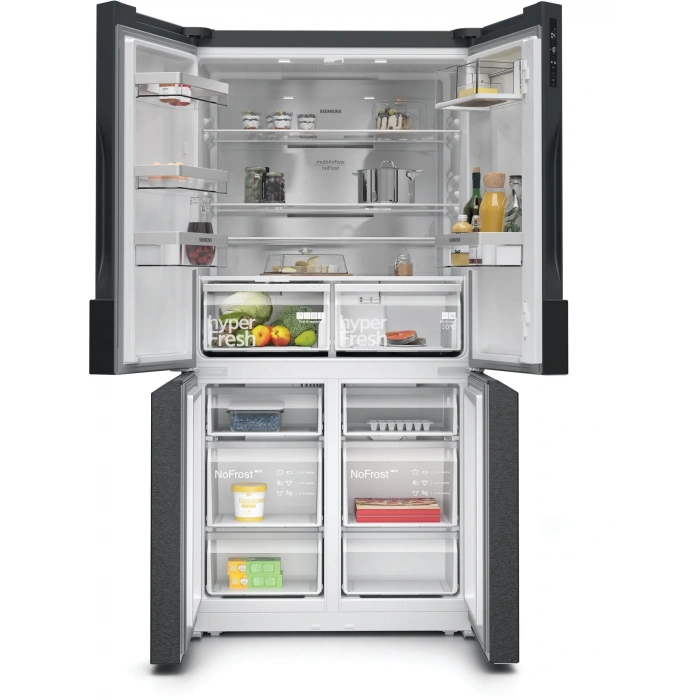 Siemens KF96NAXEA iQ500 multi door 183 x 90.5 cm Koyu Çelik