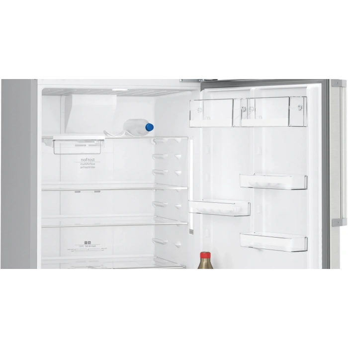 Siemens KD76NAIE0N iQ500 Üstten Donduruculu Buzdolabı 186 x 75 cm Kolay temizlenebilir Inox