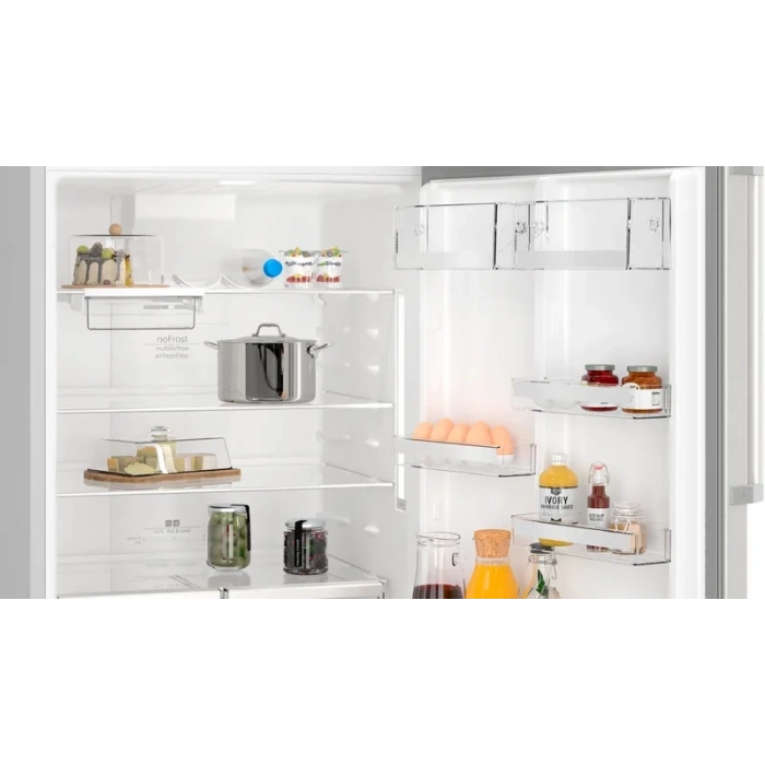 Siemens KD76NAIE1N iQ500 Üstten Donduruculu Buzdolabı 186 x 75 cm Kolay temizlenebilir Inox, Total noFrost