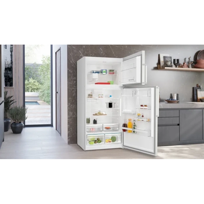Siemens KD86NAID1N iQ500 Üstten Donduruculu Buzdolabı 186 x 86 cm Kolay temizlenebilir Inox, Total noFrost