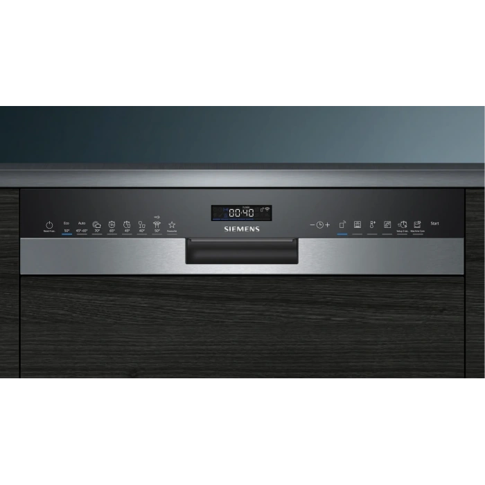 Siemens SN55ES82KT iQ500 Yarı Ankastre Bulaşık Makinesi 60 cm Paslanmaz çelik