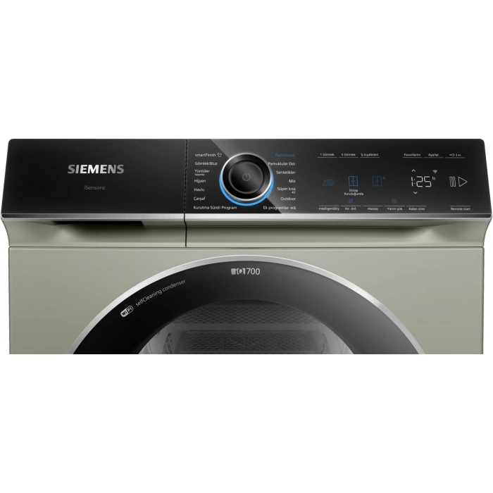 Siemens WQ45B2AXTR iQ700 Isı Pompalı Kurutma Makinesi 9 kg