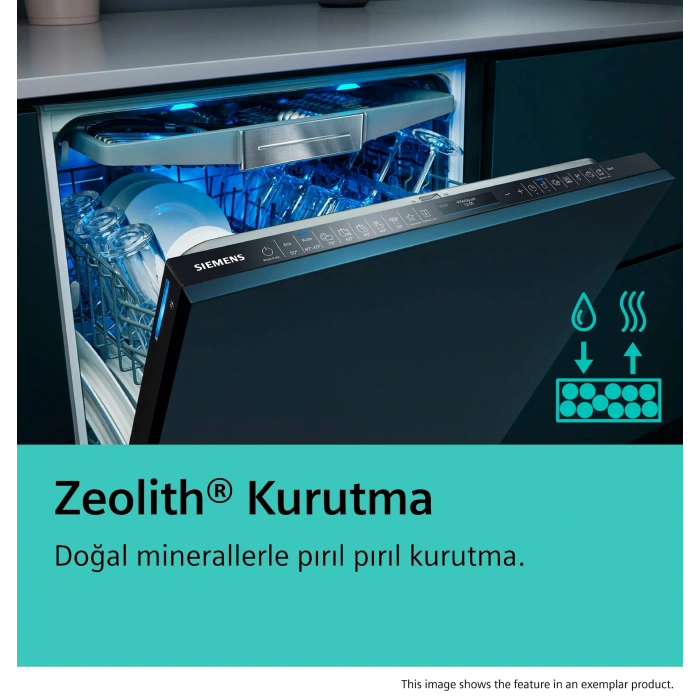 Siemens SN57ZS82DT iQ700 Yarı Ankastre Bulaşık Makinesi 60 cm