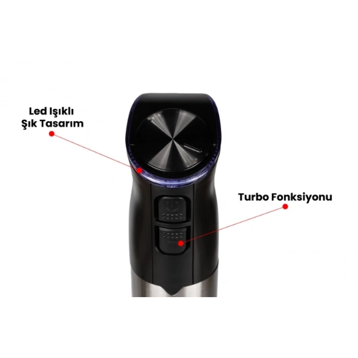 MUSULLU MSL-2015 ÇUBUK BLENDER SİYAH