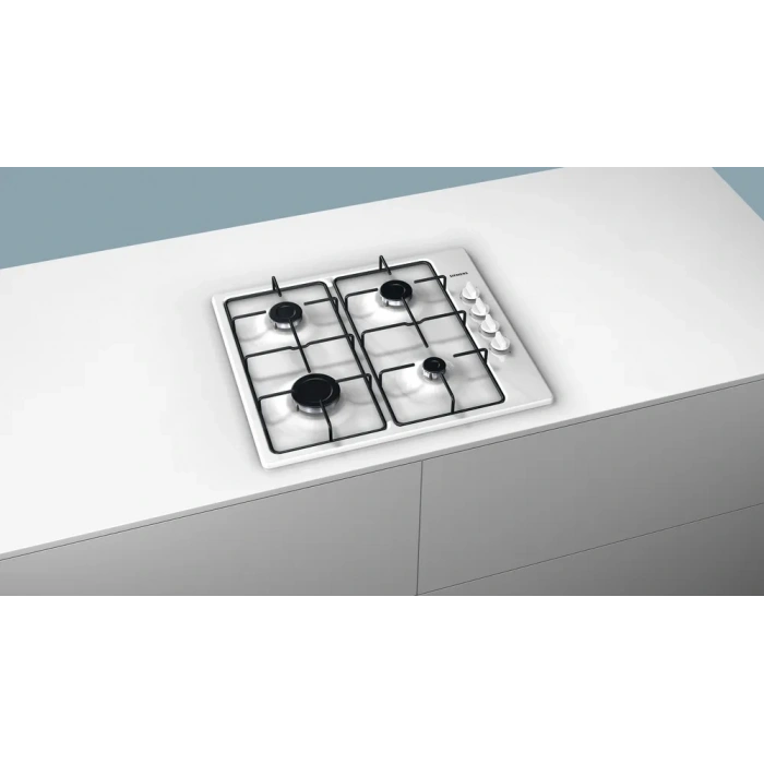 Siemens EB6C2PB80O Doğalgazlı Beyaz Ankastre Ocak